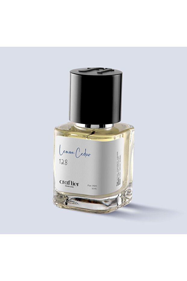 LEMON CEDAR Eau De Parfum 50ml For Men, Citrus Fresh Long Lasting Perfume, Inspired By-L'EAU D'ISSEY