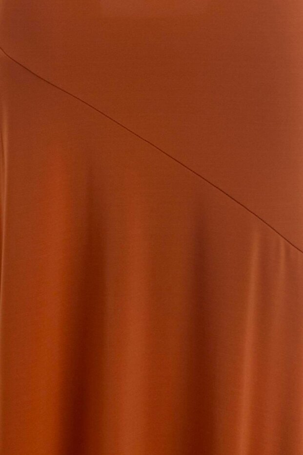 Volanlı Midi Etek - 3