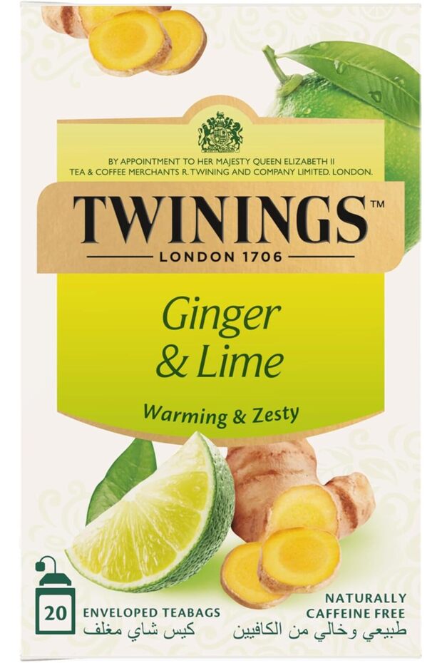 Infuso Ginger & Lime Tea Bags 20 Count