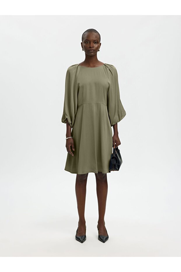 Midikleid Viskose - 4