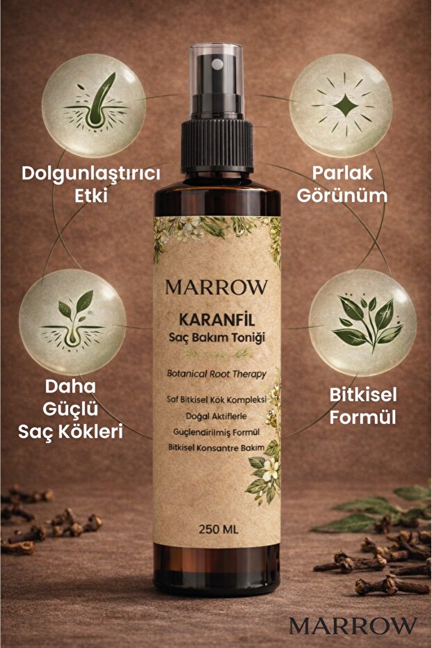 BİTKİSEL KARANFİL ÖZLÜ SAÇ TONİK - 2