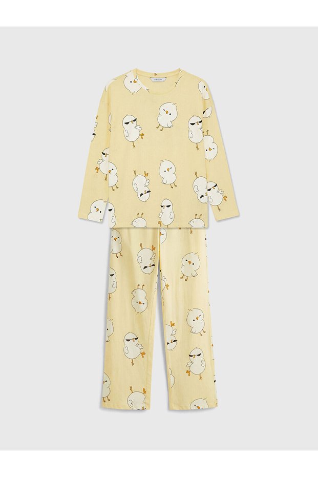 Peak New Season Civciv Printed Women's Pajama Set