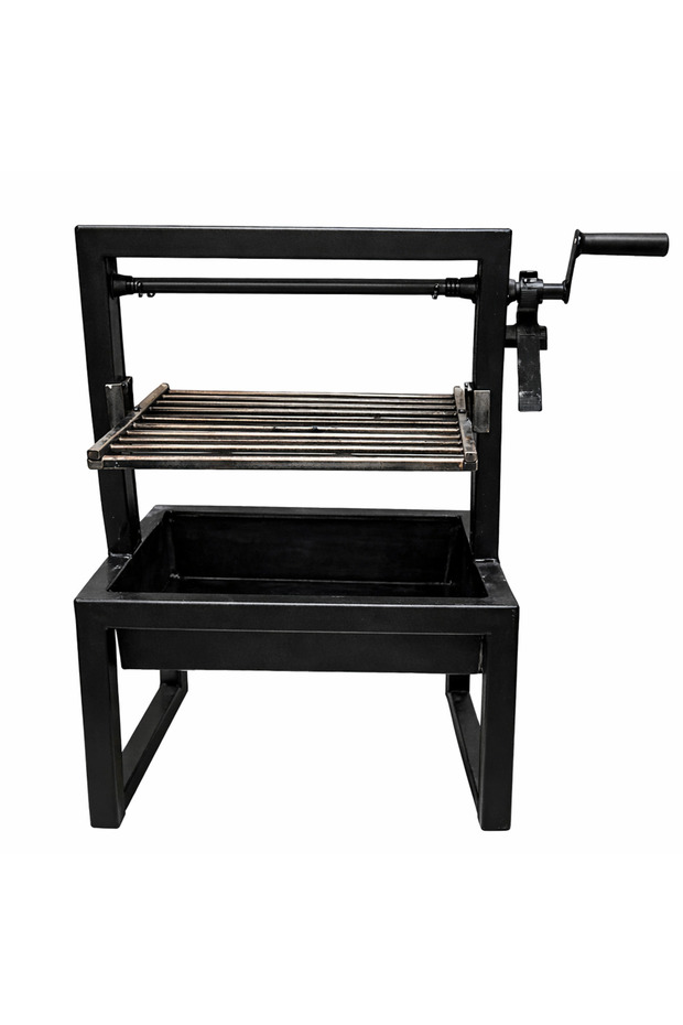Grill with adjustable platform-Asado grill-Argentine grill