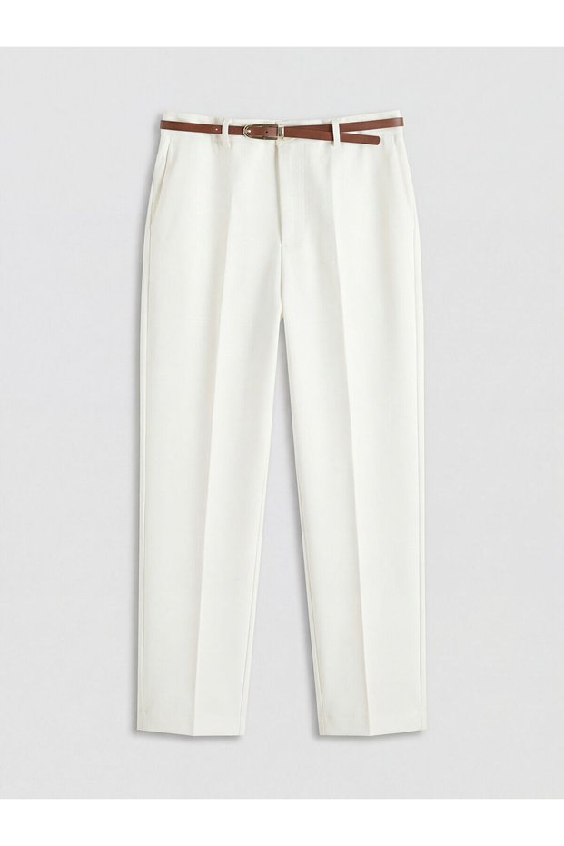 Seray New Season Beli Belt Pack Standard Fit Women's Trousers