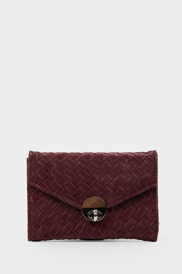 Women's Faux Leather Wallet H0965Axns