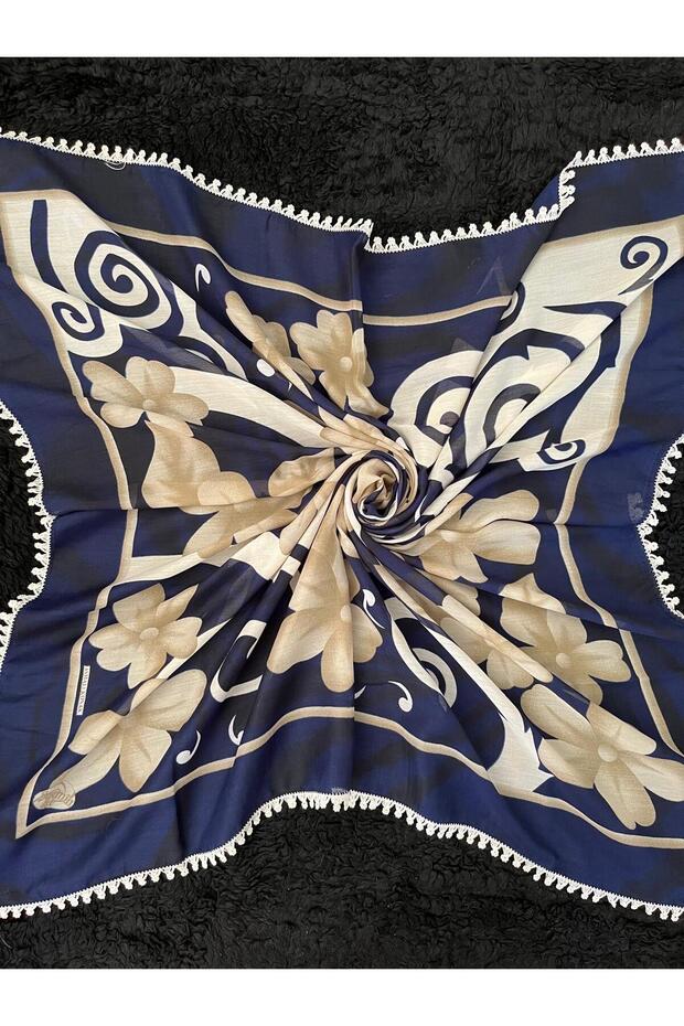 Crochet Embroidered Scarf/Yemeni/Textile/Cloth