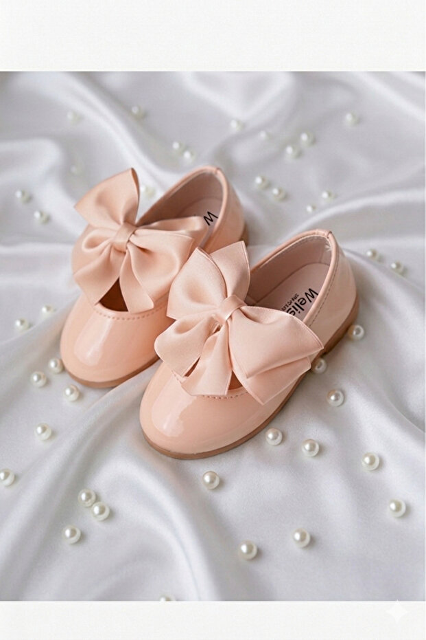 Girls' Bow Ballet Flats, True to Size