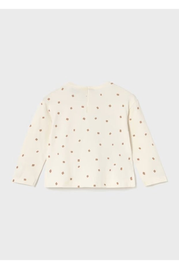Tisort-Long Sleeve Printed