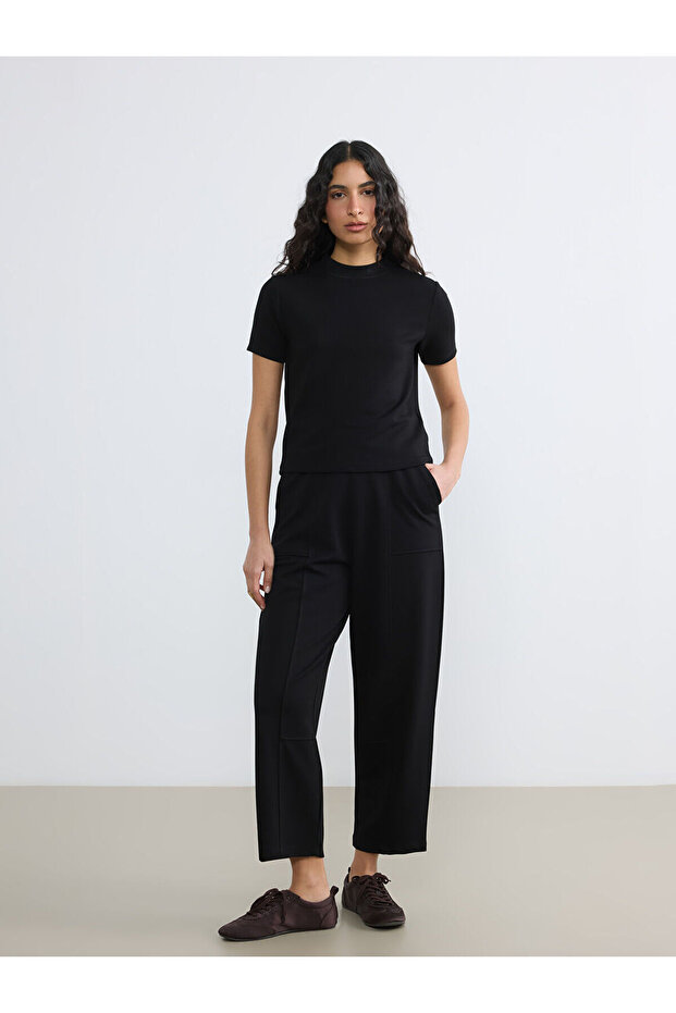 Soft Touch Women's Sweatpants with Elastic Waist