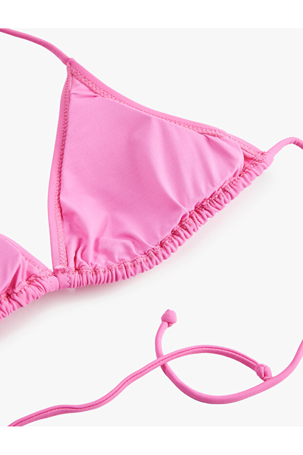 Τοπ μπικίνι Halter Triangle - 4