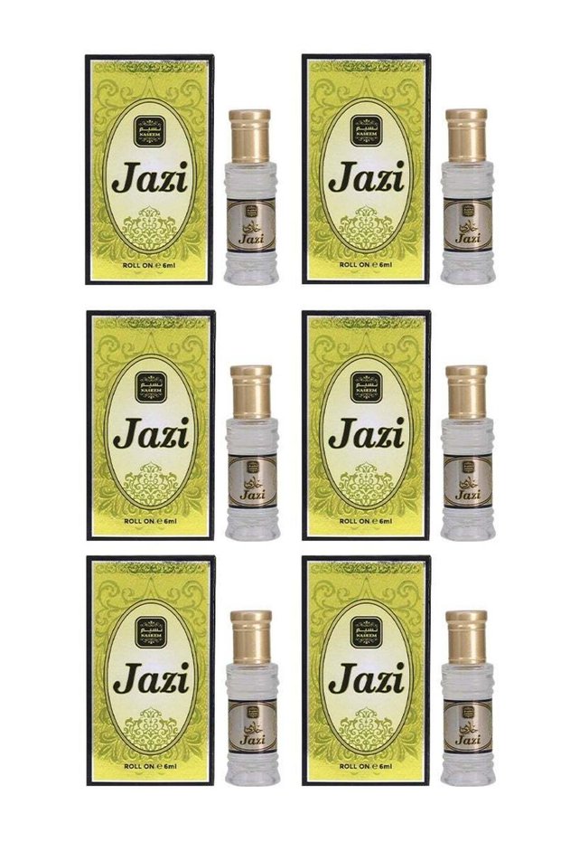 Jazi Perfume Oil Roll-On for men & women – 6ml (Pack of 6)