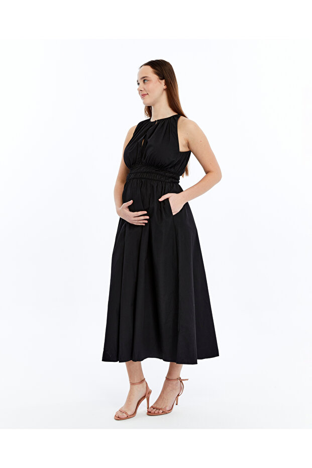 Luna Elbise-Siyah - 3