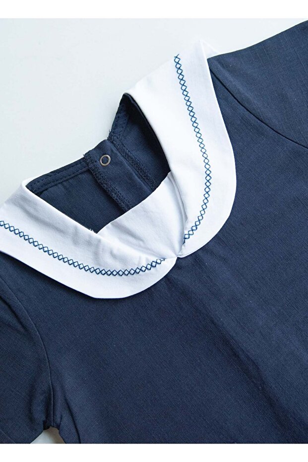 Davin Şort Tulum Mavi - 3