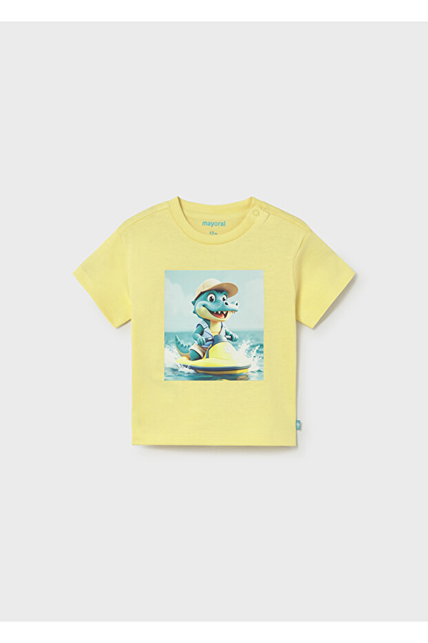 Baby Boy Dinosaur Printed T-Shirt 1015
