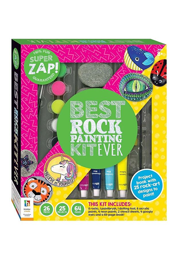 Best Rock Painting Kit Ever – Super Zap!
