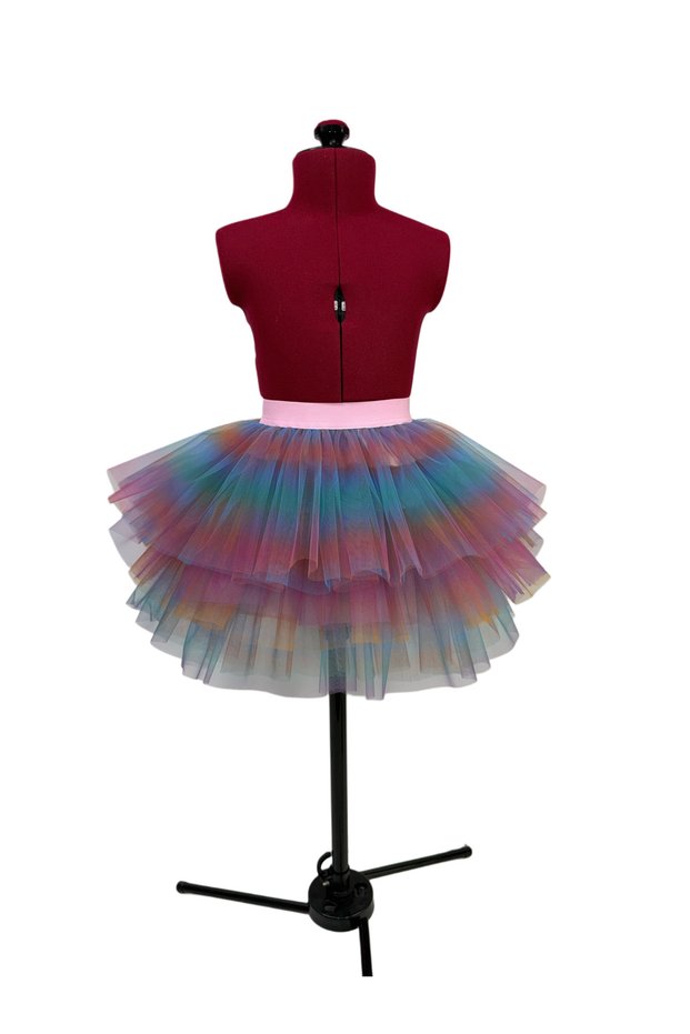 Fustă tulle 3 straturi