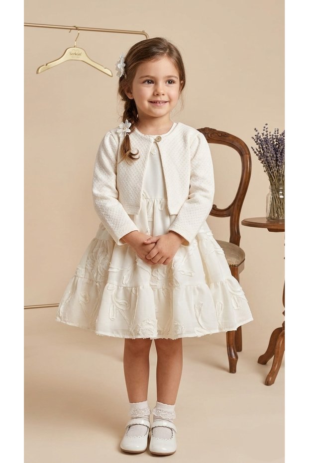 Girl's Bolero Dress Ser-1021