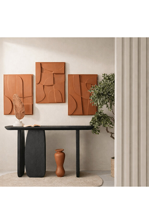Dustin Micro Cement Console Table - 1
