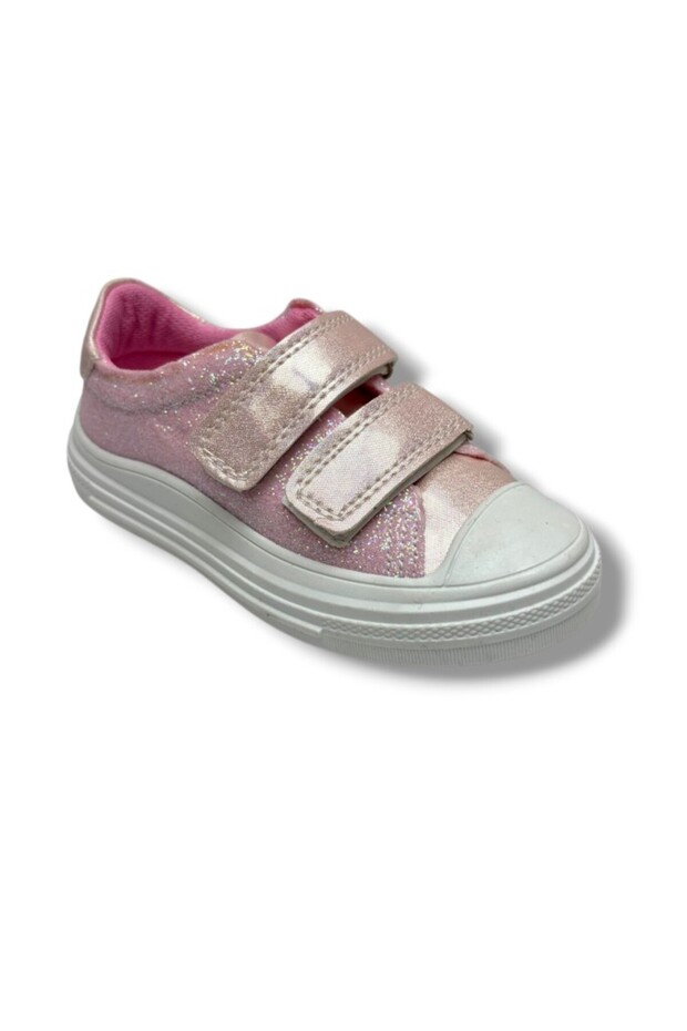 Arzen 160-26 Glittery holographic double velcro Anatomical girl's shoes 26-30