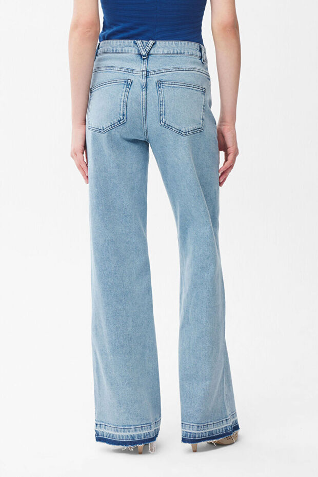 Geniş Paça Pantolon - 6