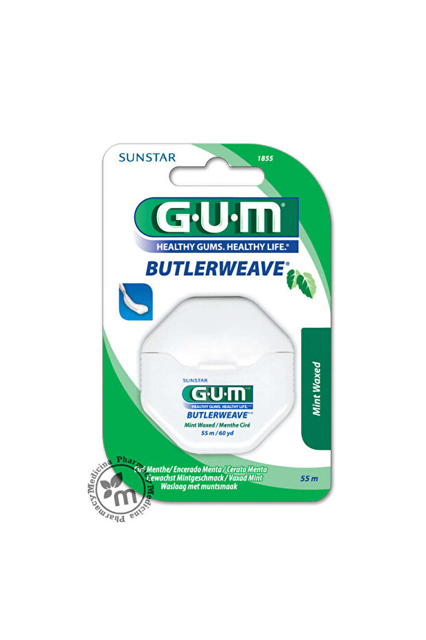 GUM WEAVE MINT WAXED FLOSS 1855