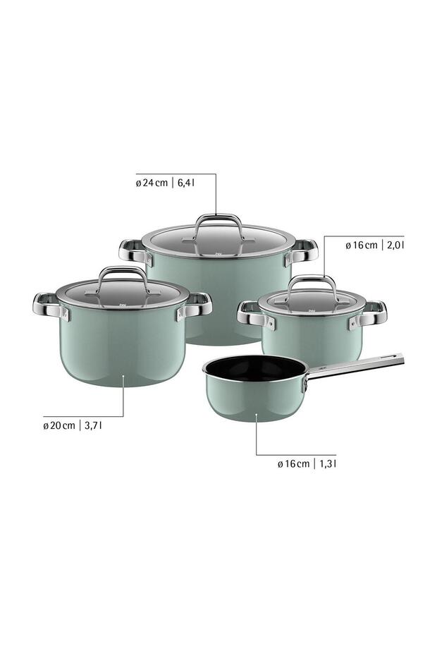 Fusiontec Tencere Seti 4 Parça Okaliptus - 2