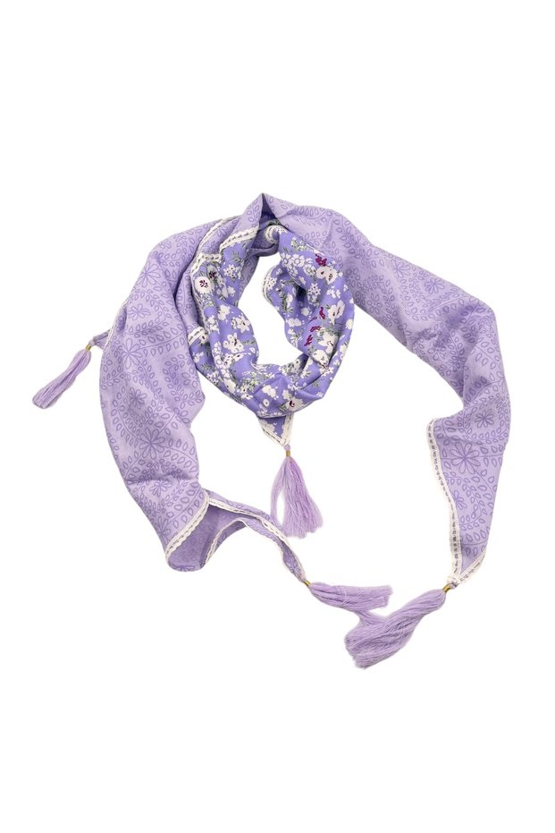 Cotton Lu Tasseled Shawls / Scarf