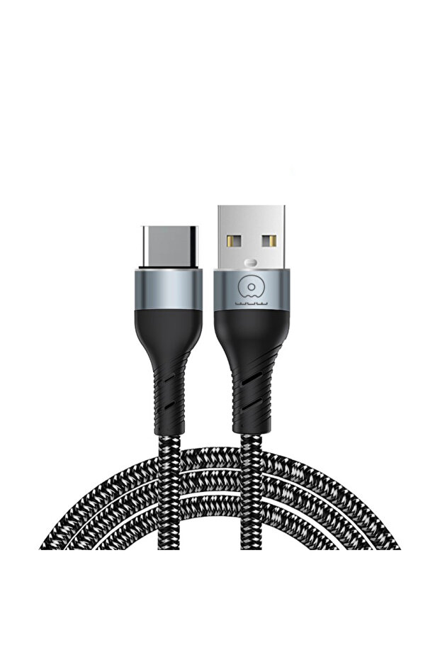 كابل شحن USB إلى USB صغير مضفر X213 بطول 1 متر و2.4 أمبير