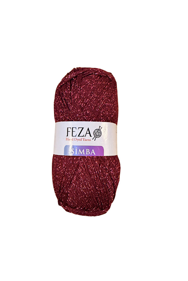 Simba %85 Bamboo %15 Glittery Hand Knitting Yarn 100 Gr 230 m Shiny Summer Knitting Yarn - 1 Adet-118
