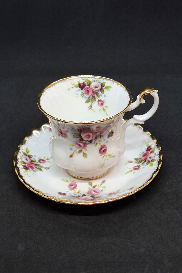 Cottage Garden Rare Series Antique Coffee Cup and Saucer 120 ml
