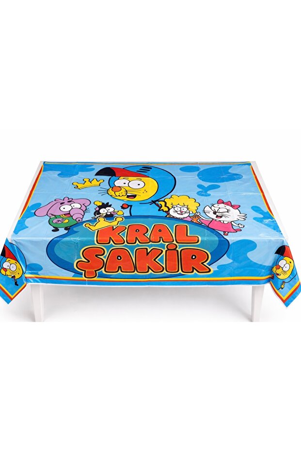 Kral Şakir Party Tablecloth 120X180 cm – Licensed Birthday Tablecloth