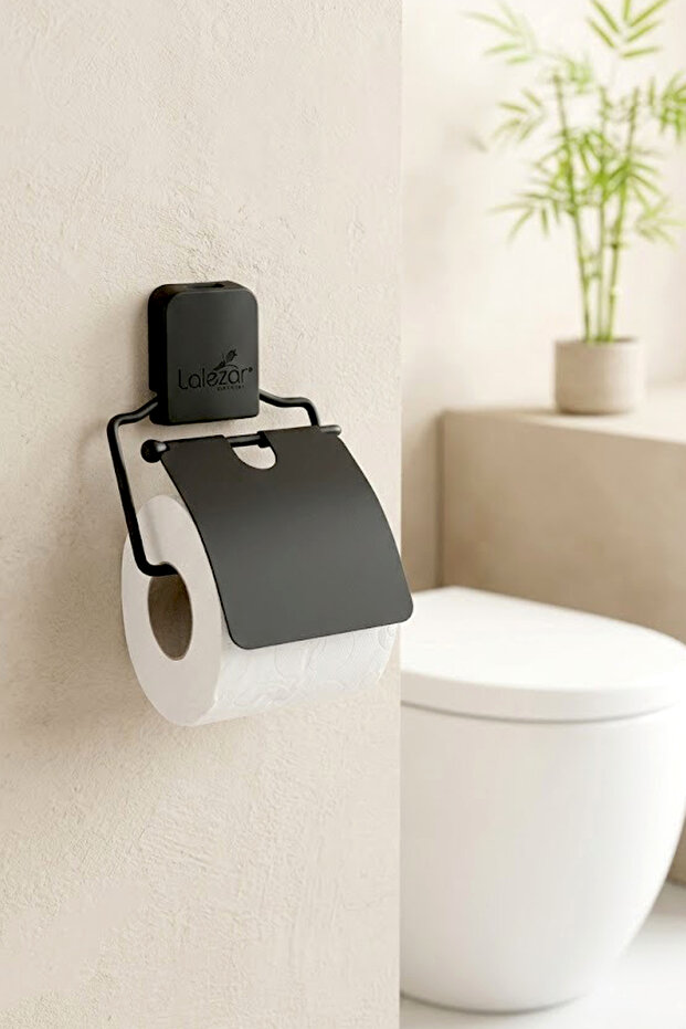 Adhesive Square, Covered Toilet Paper Holder-Wc Paper Holder