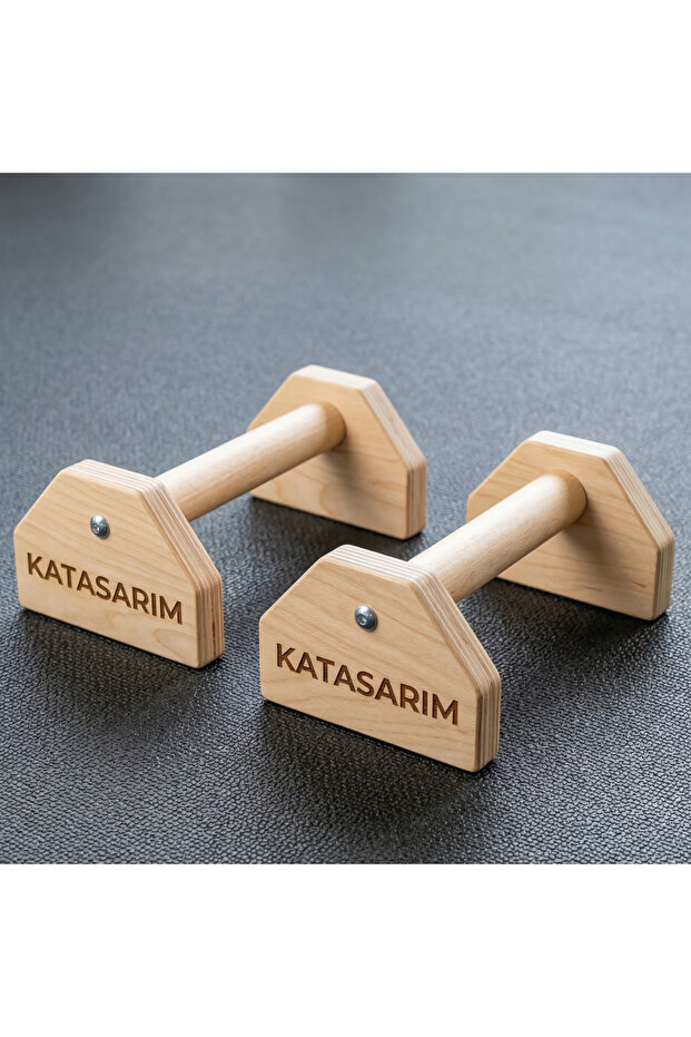 Ahşap Push Up Bar - 2