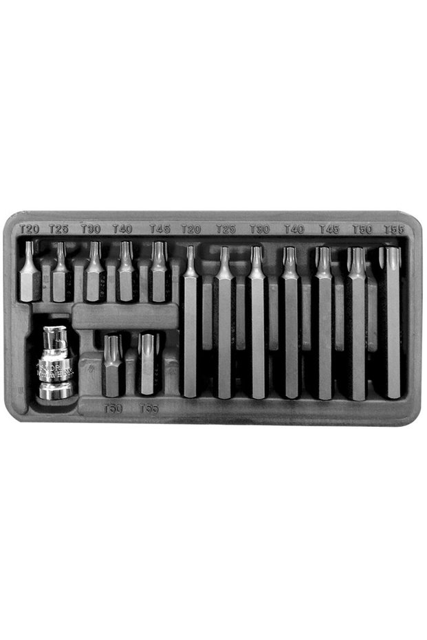 TORX CR-VA S2 BIT SET - 15P.
