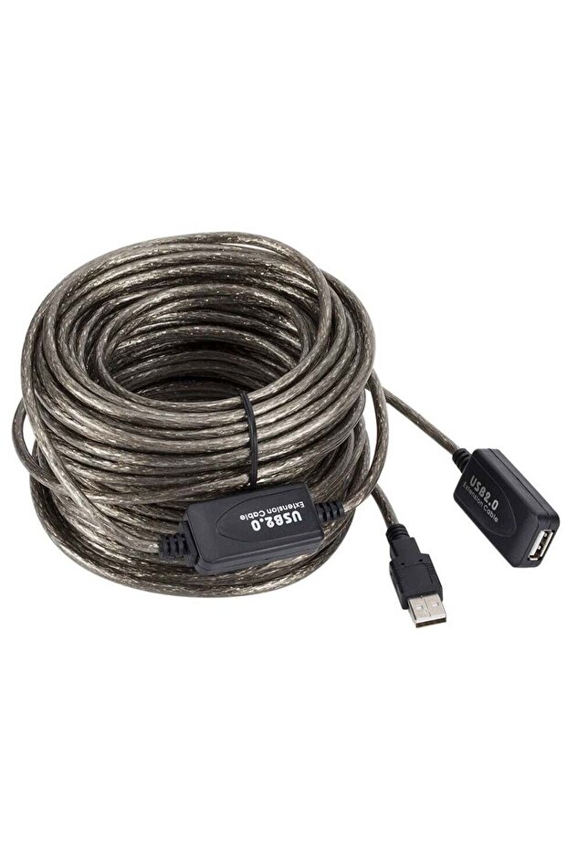 High Speed Active USB 2.0 Cable 20M Type A Male To Female Repeater Booster Amplifier Extension Cable