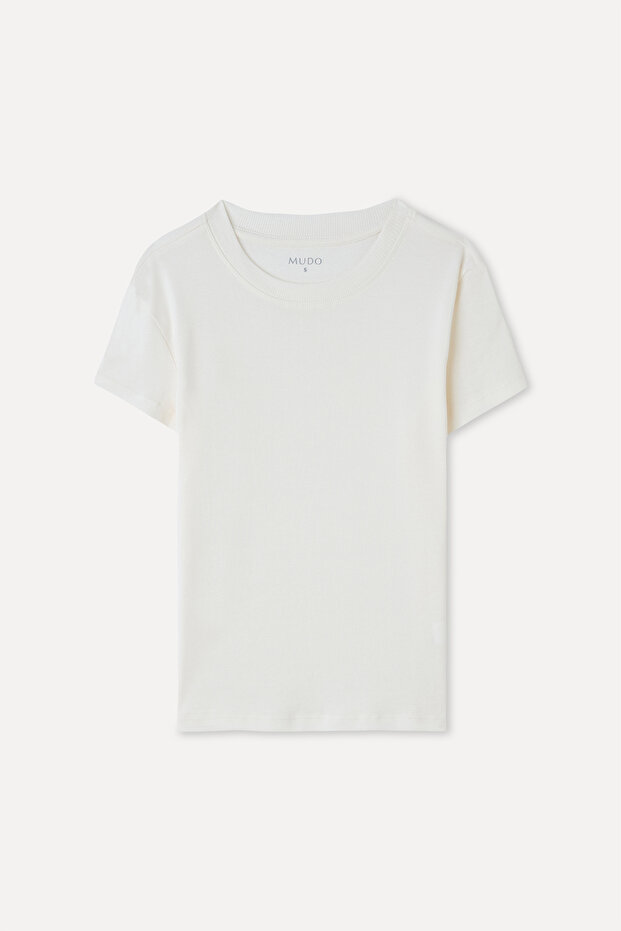 Women's Yellow Crew Neck T-Shirt