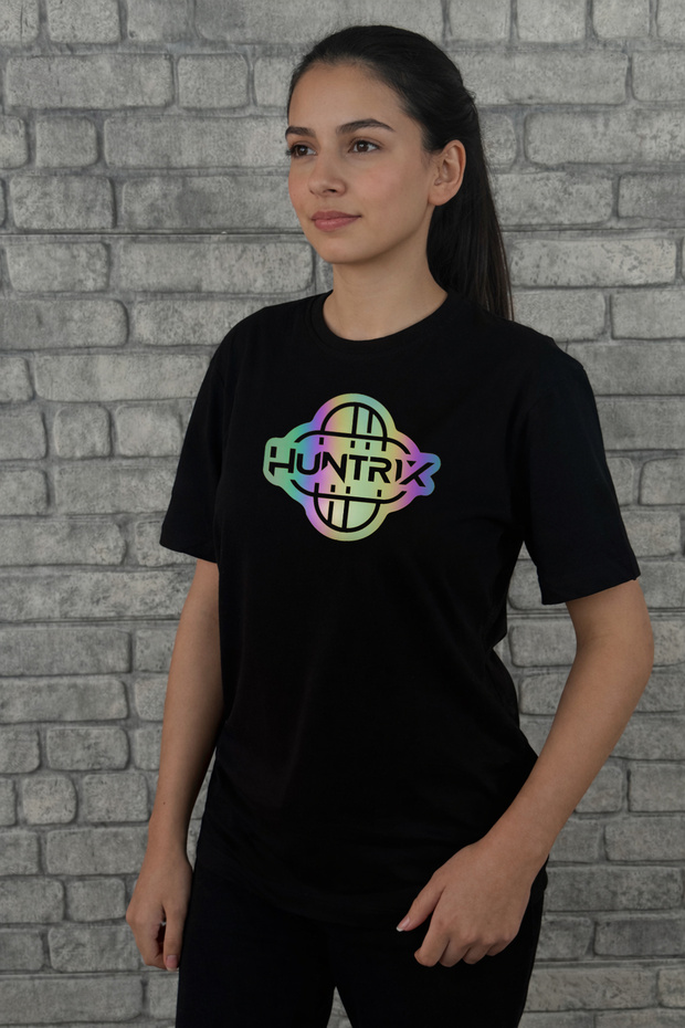 Huntri̇x Logo Reflector B Printed Unisex T-Shirt Child / Adult (with Surprise Gift)
