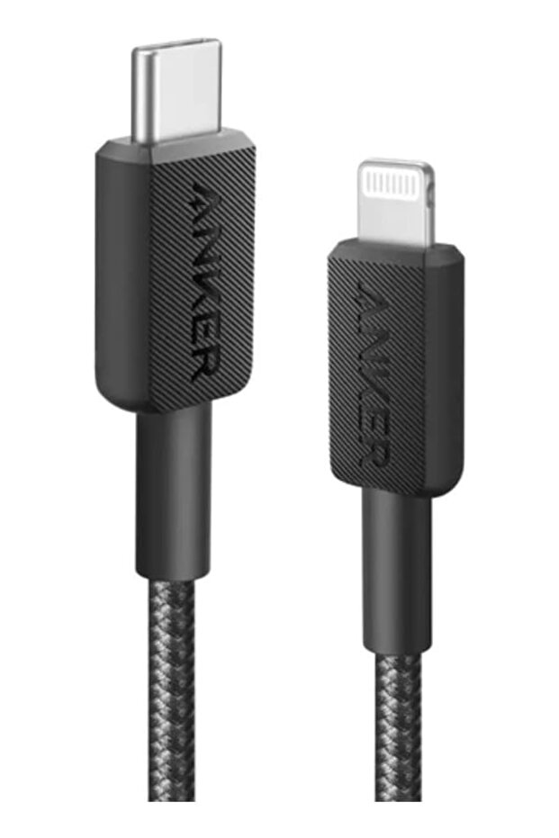 كابل أنكر USB-C إلى Lightning، بطول 0.9 متر، لأجهزة أبل، كابل USB-C إلى Lightning رقم 322