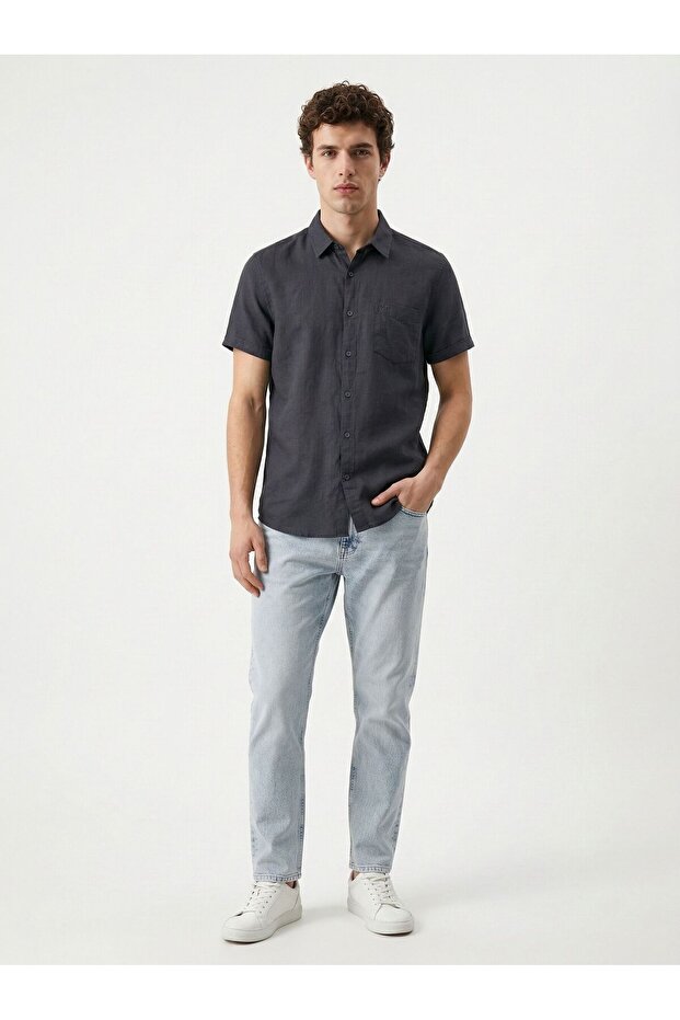 Regular Fit Erkek Gömlek K.kol - 2