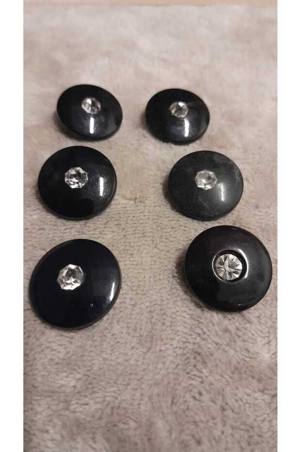 Ǝe Polyester Button 28 Size 20 mm 8 Pieces