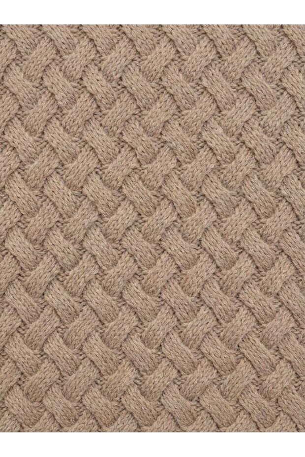 Regular Long Crop Kadın Kazak - 5