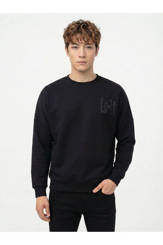 Oversize Erkek Sweatshirt