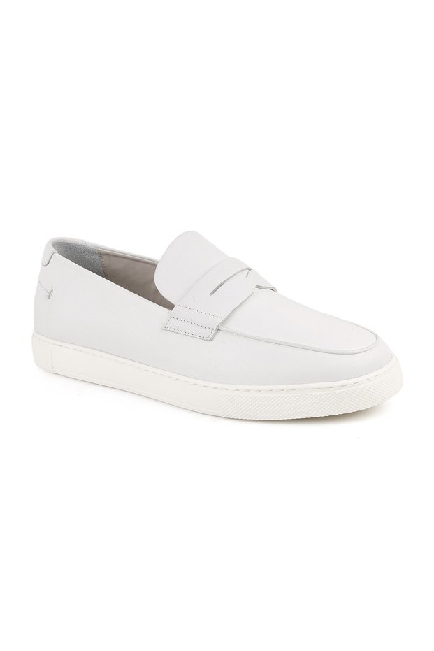 L5876 Bembeyaz Genuine Leather Ultra Lightweight EVA Sole Pack Men's Loafers Slip-Ons Shoes