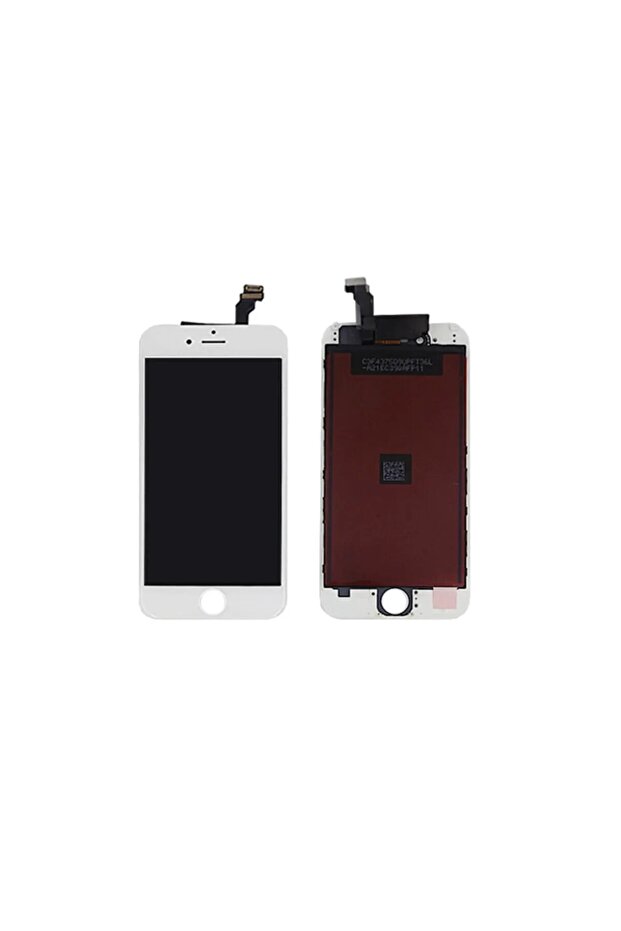 شاشة لمس لهاتف iPhone 6g (أبيض)