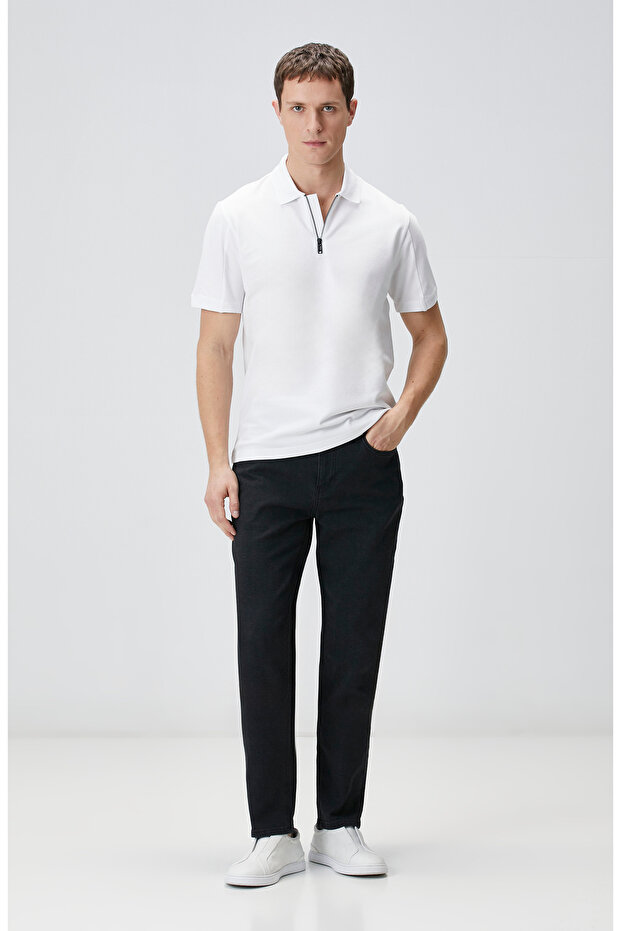 Antrasit Denim Pantolon - 1