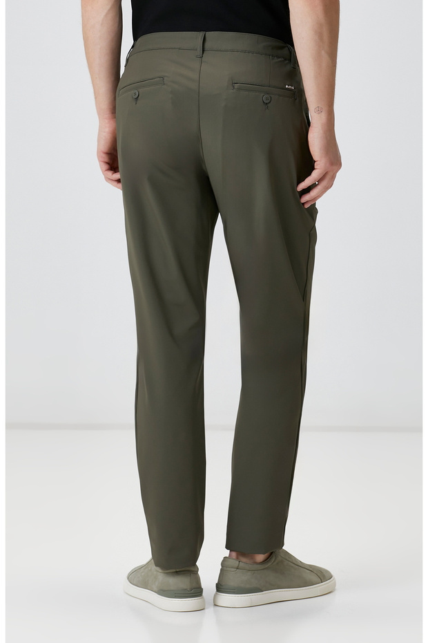 Haki Dokuma Pantolon - 3