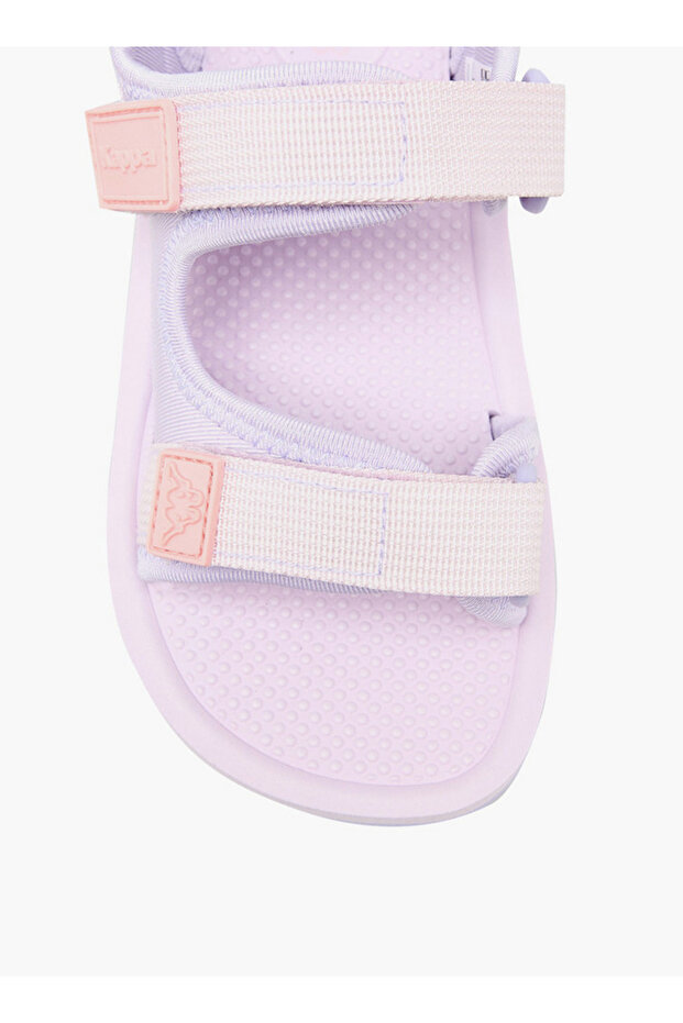 Sandals with Hook & Loop Closure, Logo Detail - 3