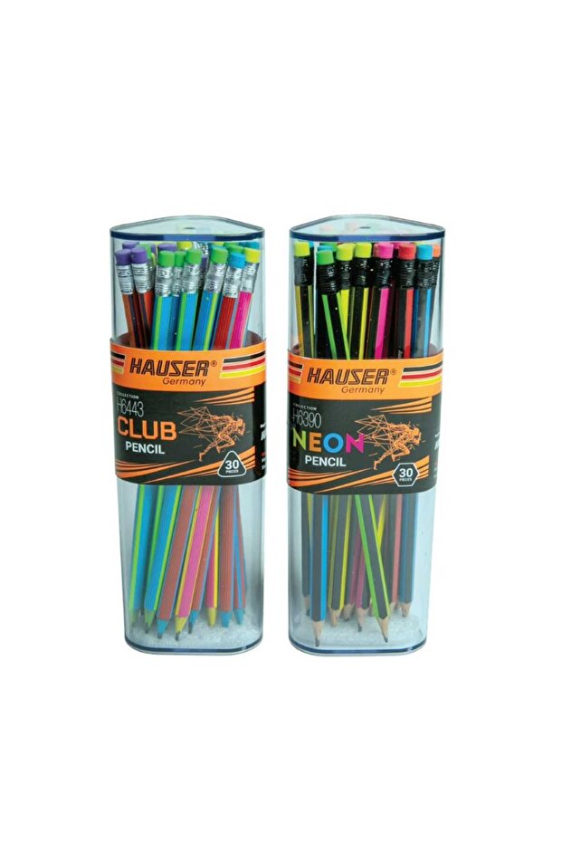 30 pcs H6 HB Pencil Jar