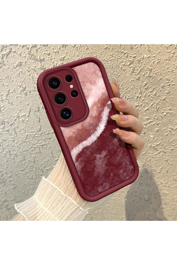 Samsung Galaxy S24 Ultra Compatible Stylish and Simple Design, High-Quality Silicone Phone Case.
