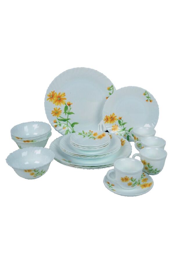 Opalware 20 pcs Classic Dinner Set, Assorted - 3